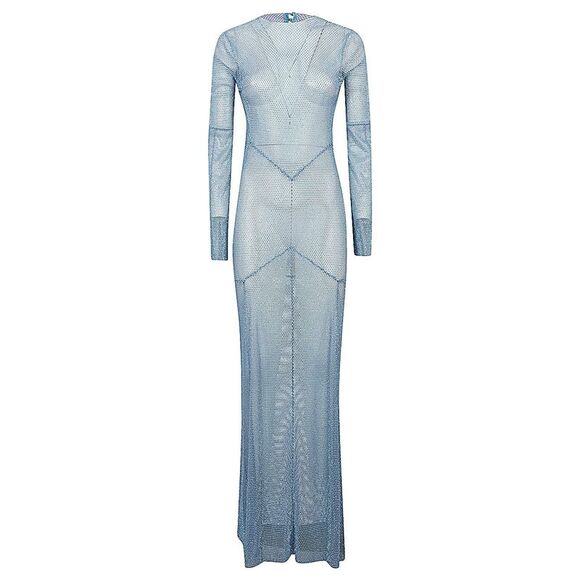 Santa Brand Women's Dresses Clear Blue - Picture 1 of 2